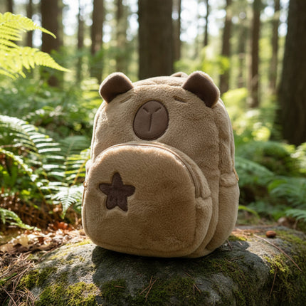Capybara Cute Plush Kids Backpack