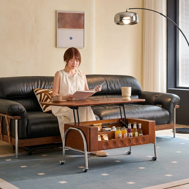 TopFlip Hidden Storage Lift Top Coffee Table