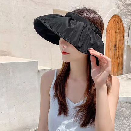 Multifunctional Foldable Shell Headband Beach Hat