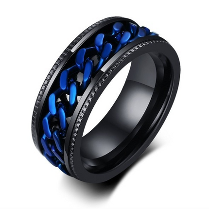 Cool Stainless Steel Rotating Ring