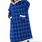 Blue plaid / 120CM /47.24in