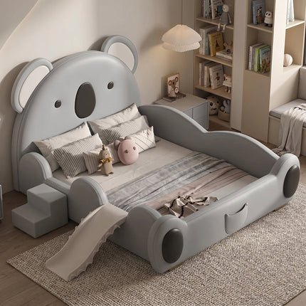 Lazy Koala Soft Slide Kids Bed