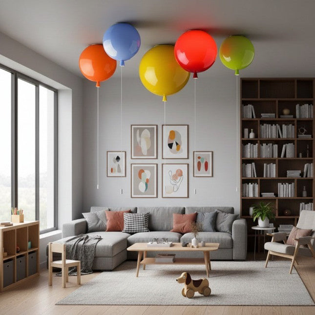 Color Orbit Balloon Acrylic Pendant Lamp