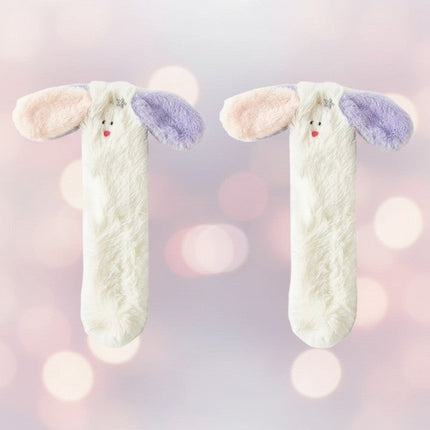 Soft Puppy Ears Fuzzy Warm Socks