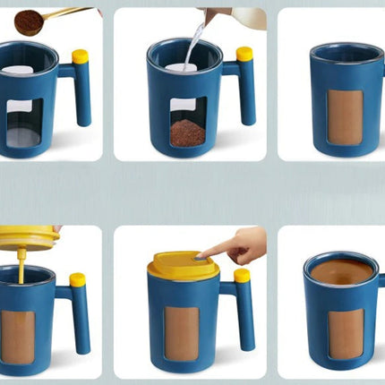 Automatic Stirring Magic Coffee Mug