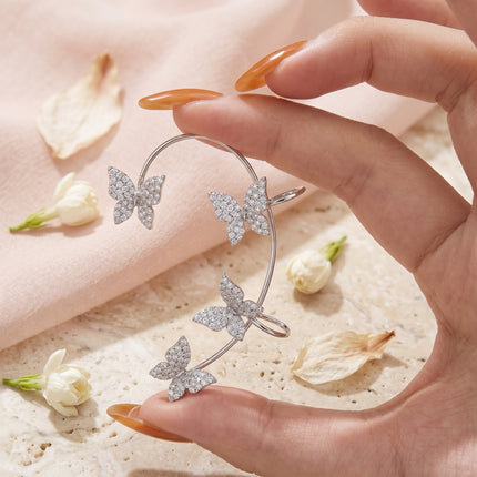 Elegant Adjustable Ear Clips Earrings