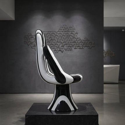 Artistic Hand-Shaped Lounge Chair