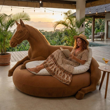 Cozy Horse Relaxation Sofa Chair
