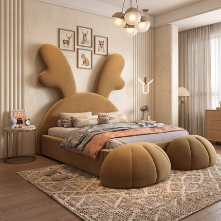 Big Rabbit Cozy Aesthetic Bed