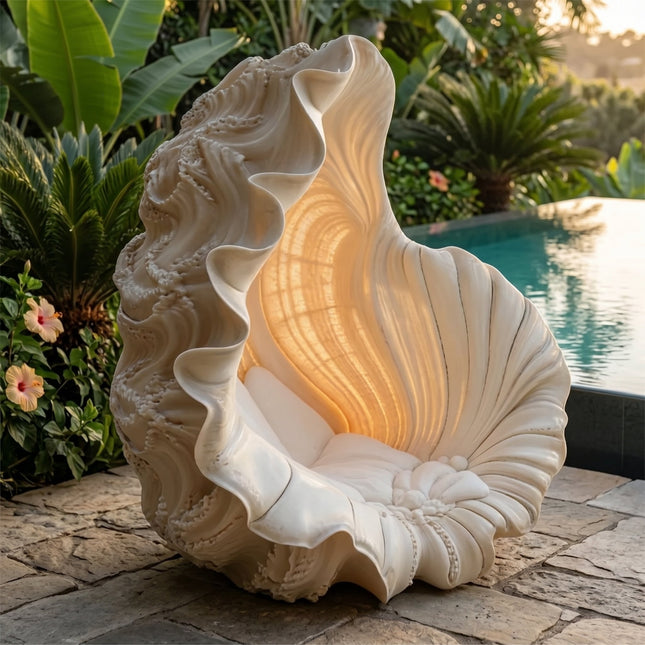 Mermaid Sea Shell Lounger Chair