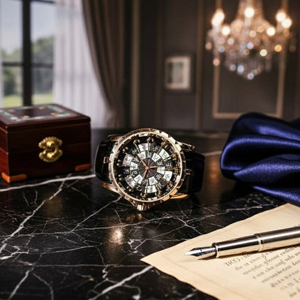 Elite Skeleton Star Inspired Watch