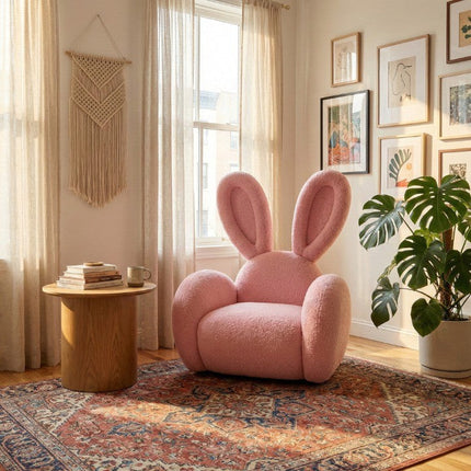 Bunny Ear Cozy Accent Lounge Chair
