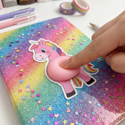 Unicorn Bubble Squeeze Sticker Protector