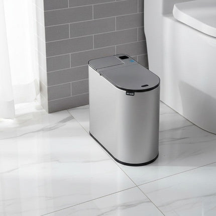 Auto Lift Integrated Brush Toilet Can