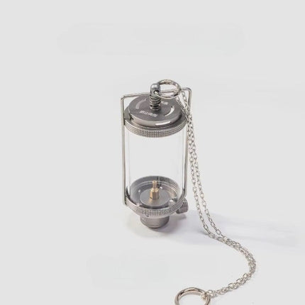 Old World Glass Flame Camping Lantern