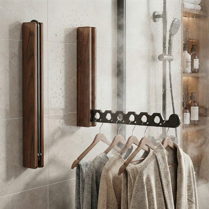 Scandinavian Style Foldable Hanging Clothes Rack