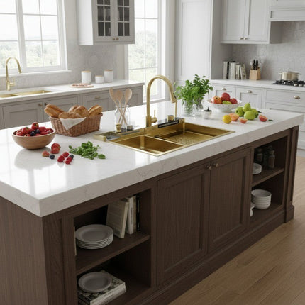 Modular Modern Craft Multi-Layer Kitchen Sink