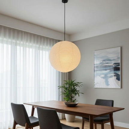 Japanese Style Paper Lantern Pendant Ceiling Lamp