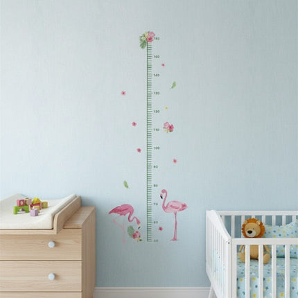 Animal Theme Kids Height Measurement Wall Sticker