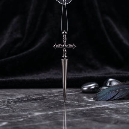 Gothic Sword Drop Earring