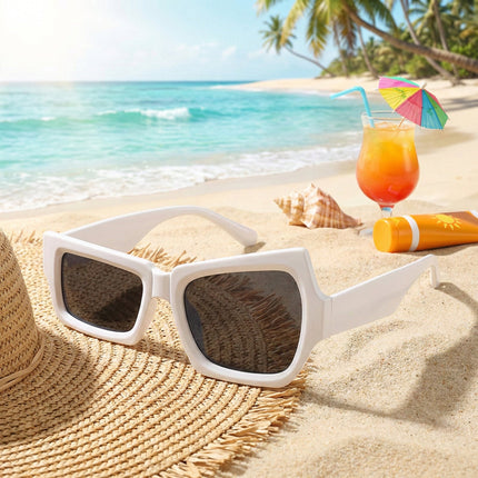 Bold Eye Geometric Sunglasses