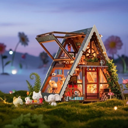 Woodland Dream Miniature Cabin DIY Craft Kit
