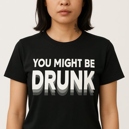 You Might Be Drunk Funny T-Shirt