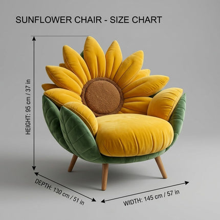 Sunflower Comfort European Sofa Chair
