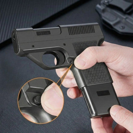 Gun Shape Secret Storage Jet Flame Lighter