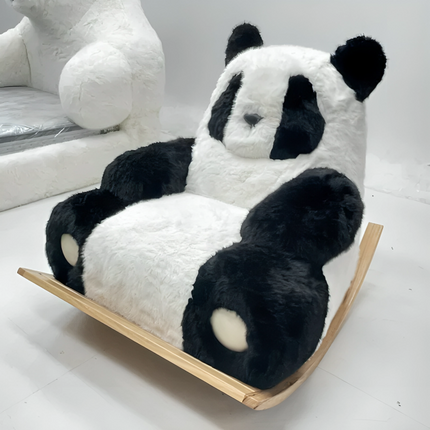 Panda Plush Rocking Chair