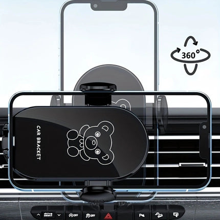 Bear Hug Car Vent Phone Holder