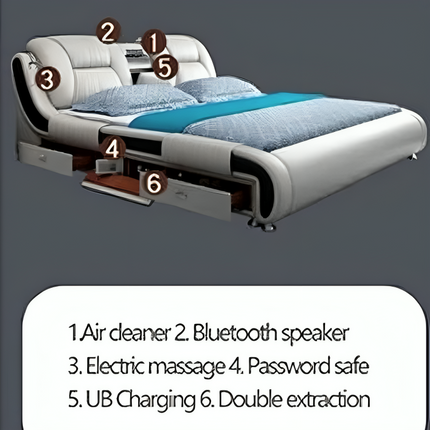 Dream Nest Nano Tech Built-in Speaker Smart Bed