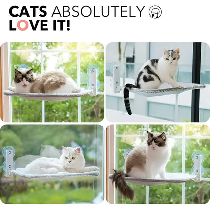 Window Side Foldable Comfy Cat Bed