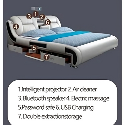Dream Nest Nano Tech Built-in Speaker Smart Bed