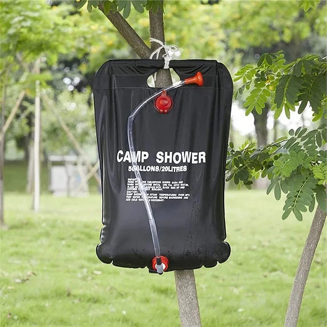 Portable Solar Heated Camping Shower Bag