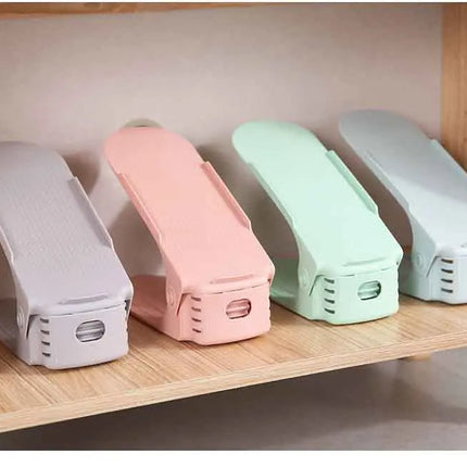 5PCS Adjustable Space Saving Shoe Organizer