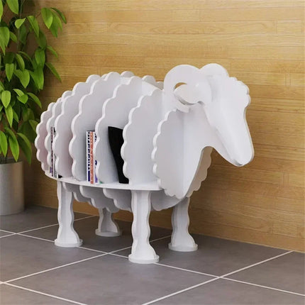 Creative Decorative Sheep Shaped BookCase