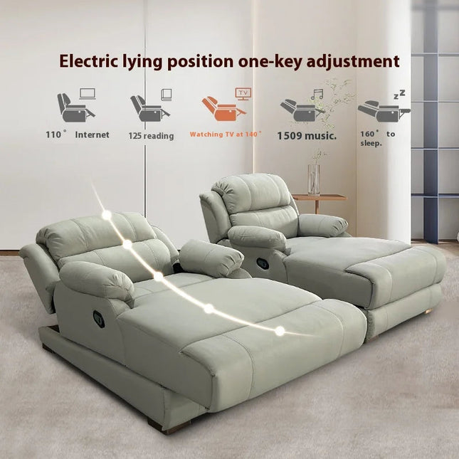 Zero-Gravity Cloud Electric Recliner Adjustable Lounge Sofa