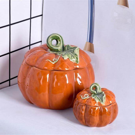 Pumpkin Ceramic Kitchen Mug Bowl