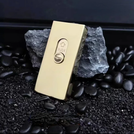 Retro Upward Slide Flame Gasoline Lighter