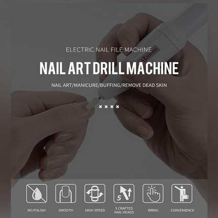 Mini Simple Electric Nail Care Kit