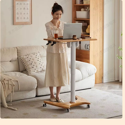 Work Everywhere Ergonomic Adjustable Rolling Desk
