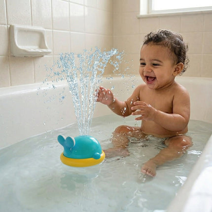 Splash Whale Auto-Spray Baby Bath Water Toy