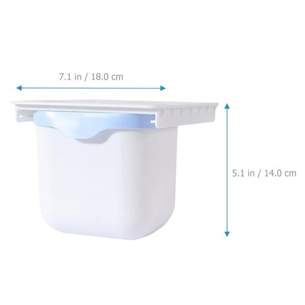 Retractable Under Table Hidden Trash Bin