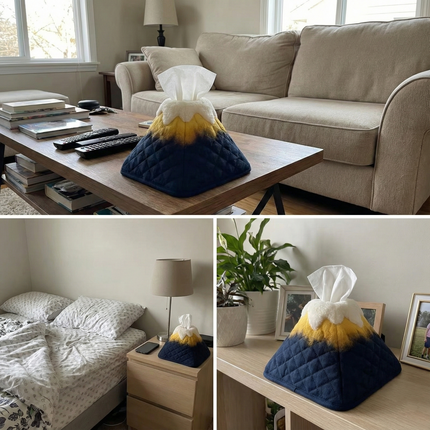 Volcanic Mountain Tissue Box