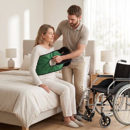 Elderly Bed Care Turnover Shift Belt Pad