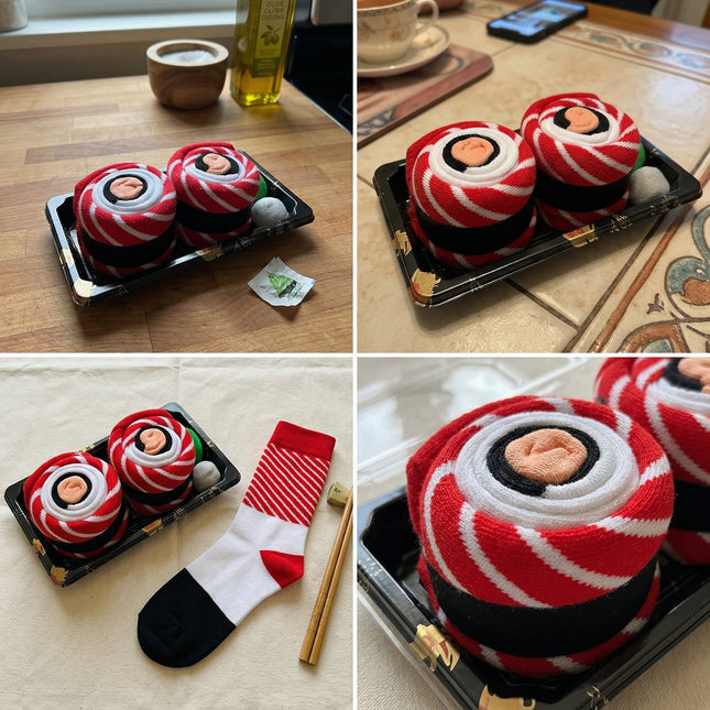 Japanese-Style Sushi Creative Socks