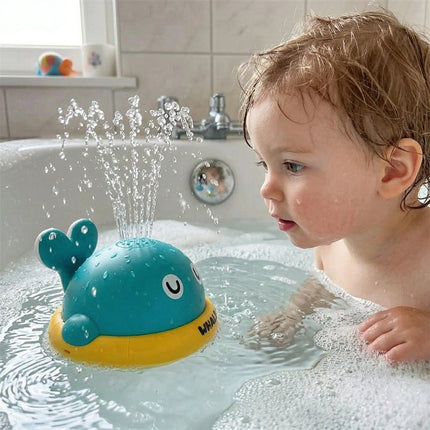 Splash Whale Auto-Spray Baby Bath Water Toy