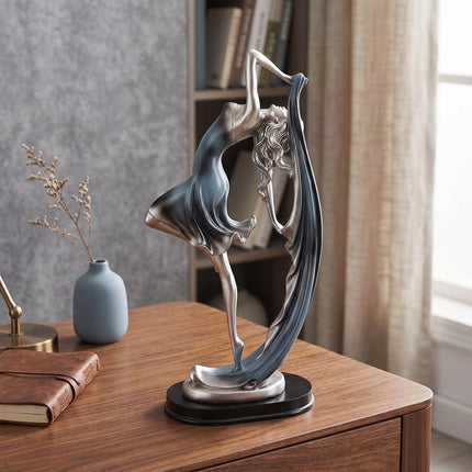 Ballet Dancer Statue Home Decor