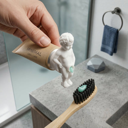 Mini Fairy Sculpture Toothpaste Dispenser